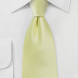 Lemon Grass Solid Necktie