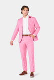 Salmon Pink 2 Button Suit