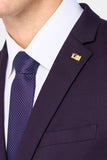 Plum Purple 2 Button Suit