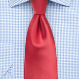 Coral Solid Necktie