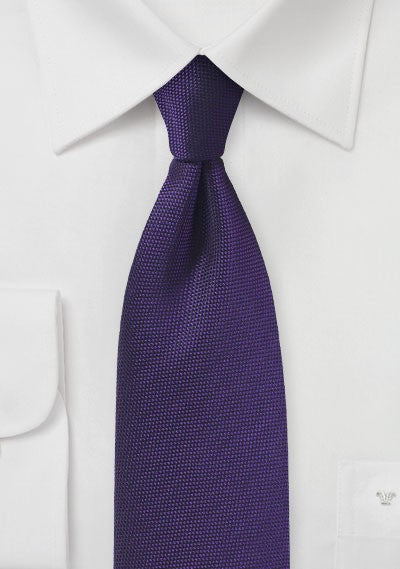 Regency Purple MicroTexture Necktie