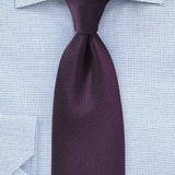 Grape Purple MicroTexture Necktie