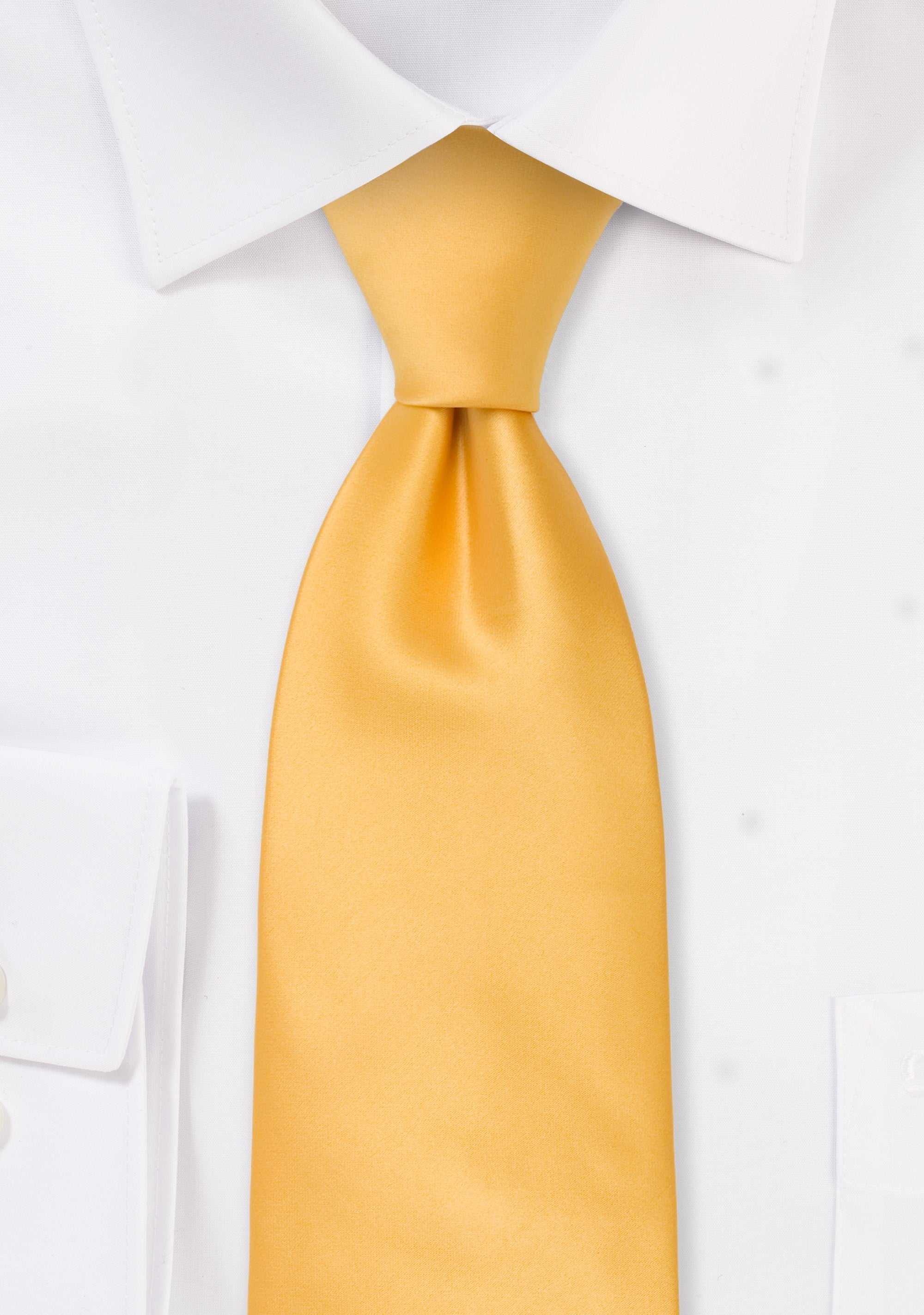 Lemon Solid Necktie