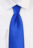 Marine Blue Solid Necktie