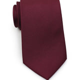 Burgundy MicroTexture Necktie