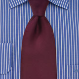 Burgundy MicroTexture Necktie