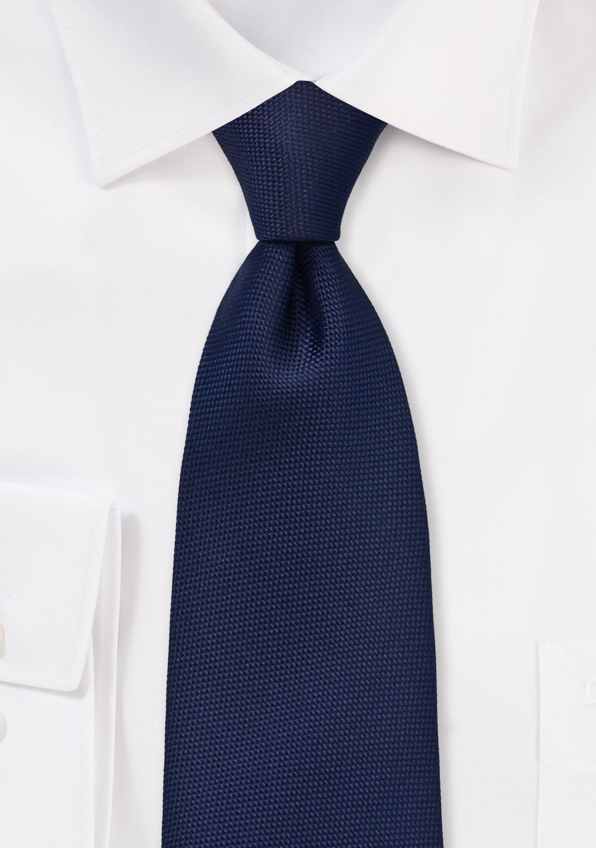 Menswear Navy MicroTexture Necktie