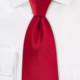 Cherry Solid Necktie