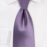 Wisteria Solid Necktie