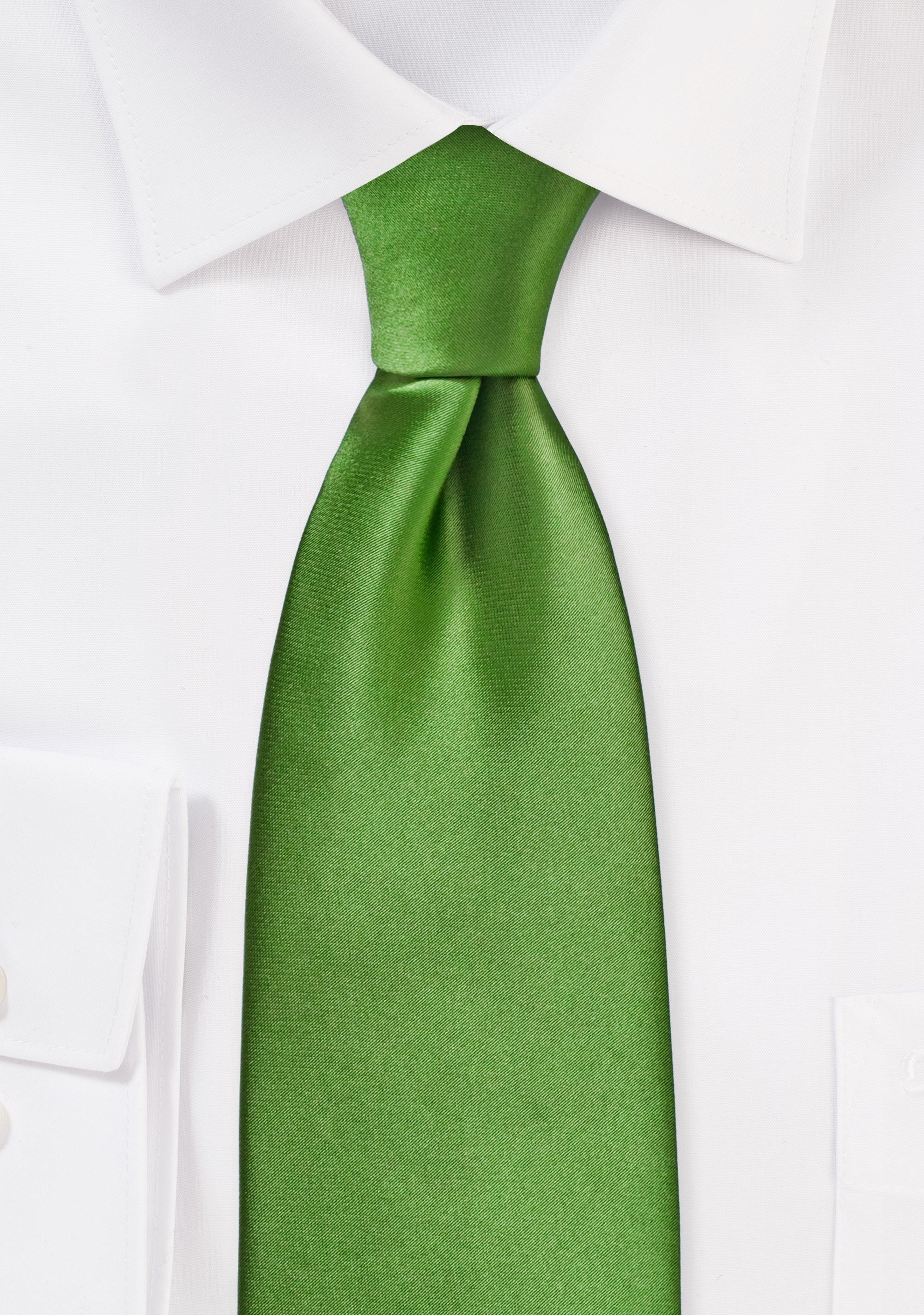 Clover Solid Necktie