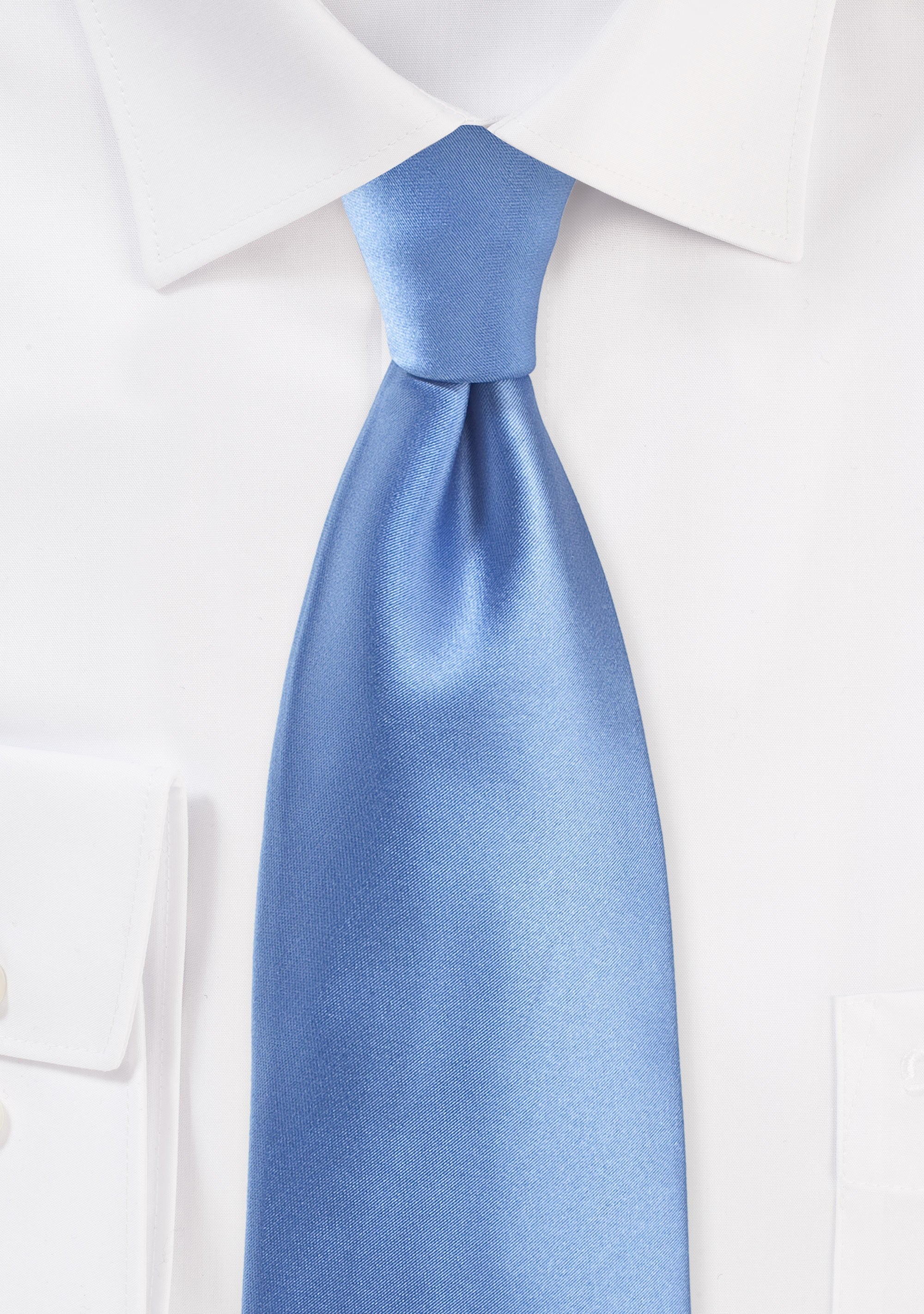 Periwinkle Solid Necktie