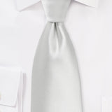 Ivory Solid Necktie