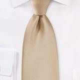 Oatmeal Solid Necktie
