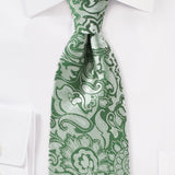Clover Floral Paisley Necktie