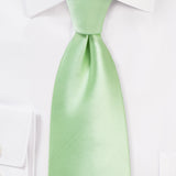 Water Mint Solid Necktie