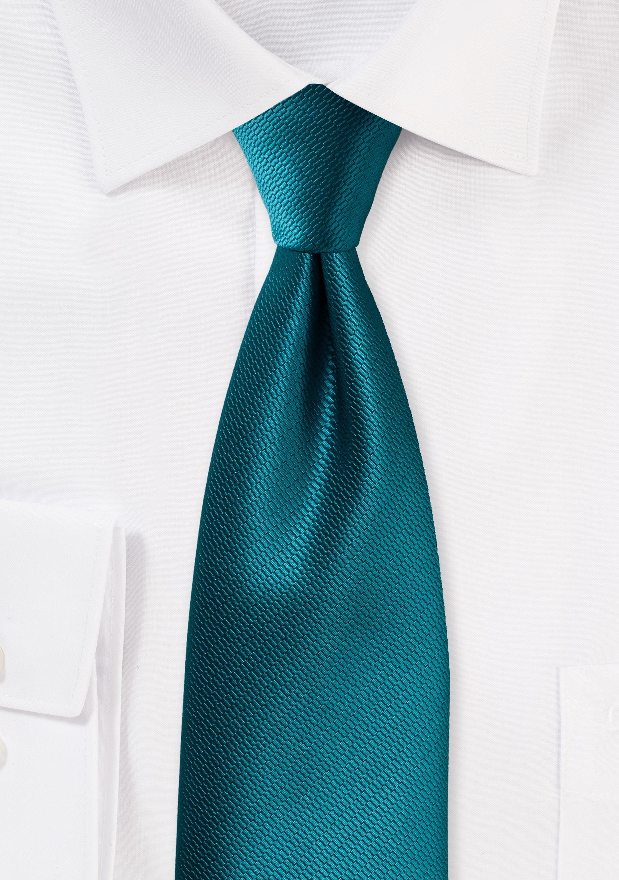 Tealness Small Texture Necktie