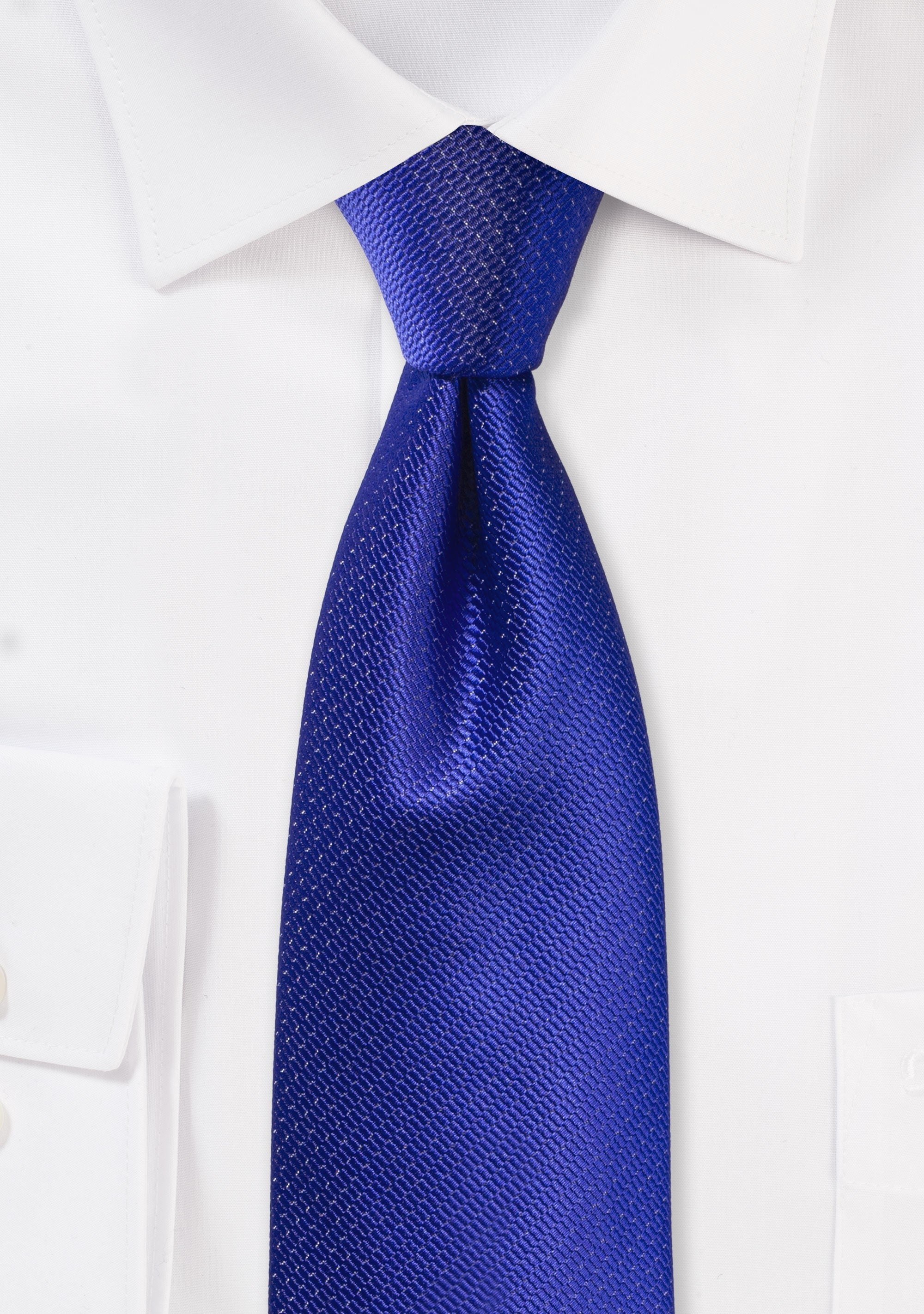 Horizon Blue Small Texture Necktie