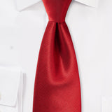 Cherry Red Small Texture Necktie
