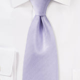Sweet Lavender Herringbone Necktie