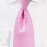 Carnation Herringbone Necktie