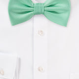 Mint MicroTexture Bowtie