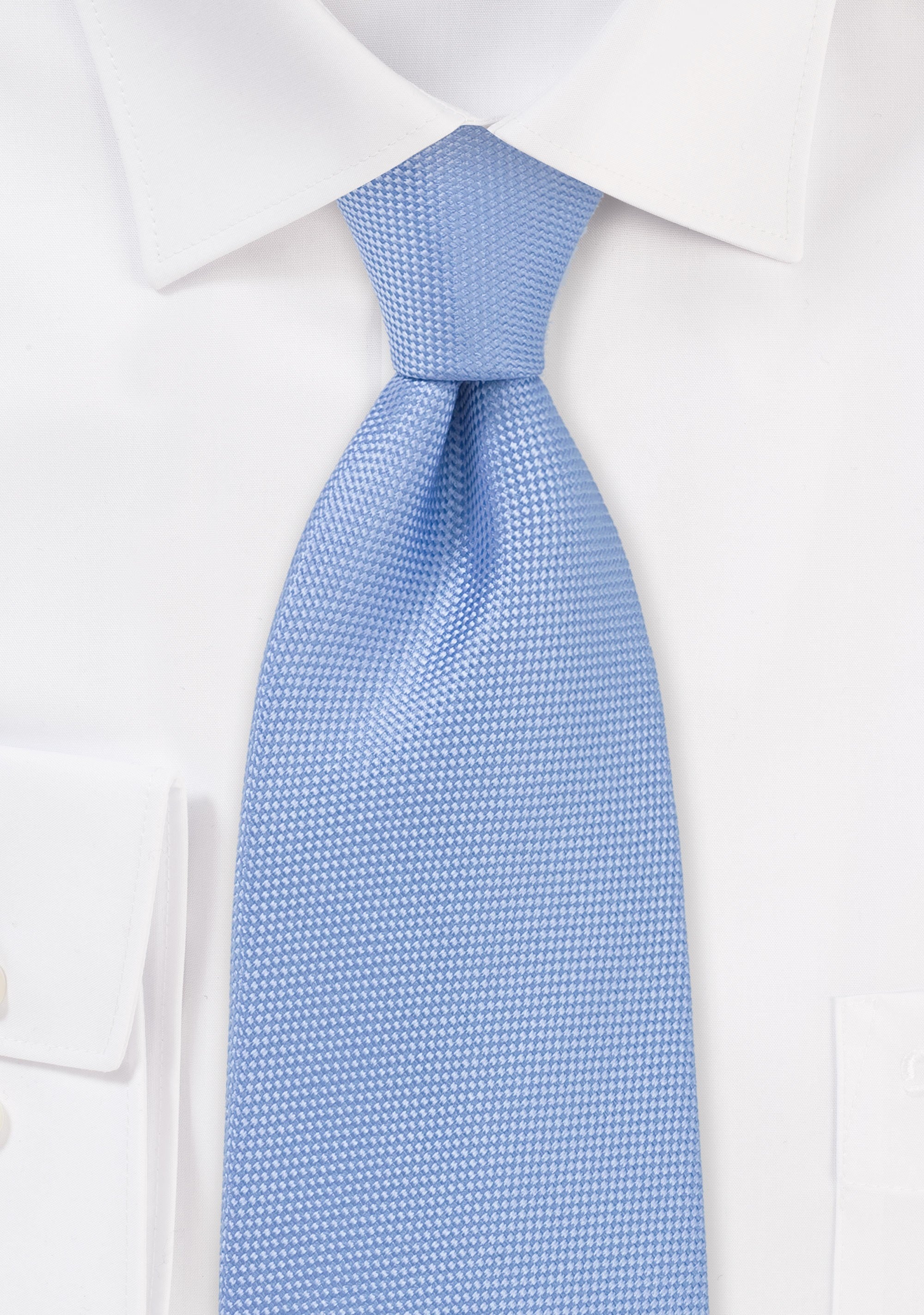 Sky Blue MicroTexture Necktie
