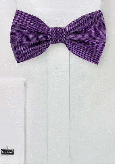 Violet MicroTexture Bowtie - MenSuits