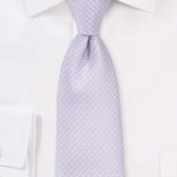 Lavender Pin Dot Necktie - MenSuits