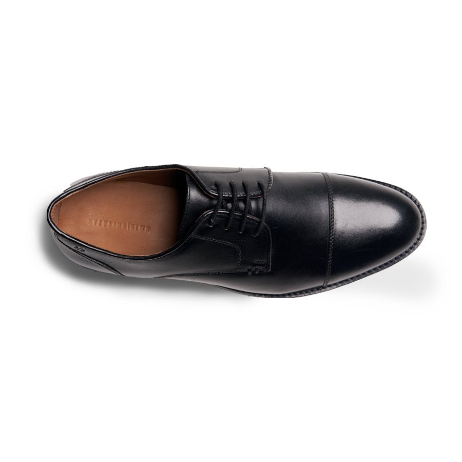 Black Captoe Shoes - MenSuits
