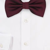 Burgundy MicroTexture Bowtie - MenSuits