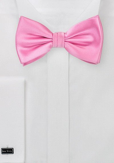 Carnation Solid Bowtie - MenSuits