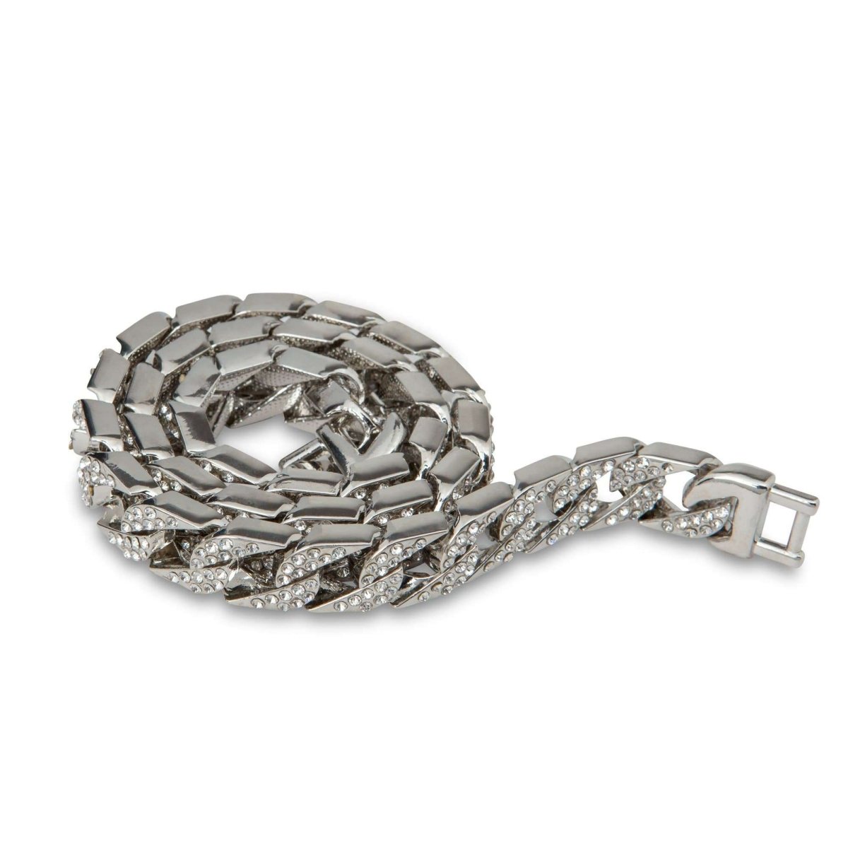 Diamond Bezzled Necklace - MenSuits