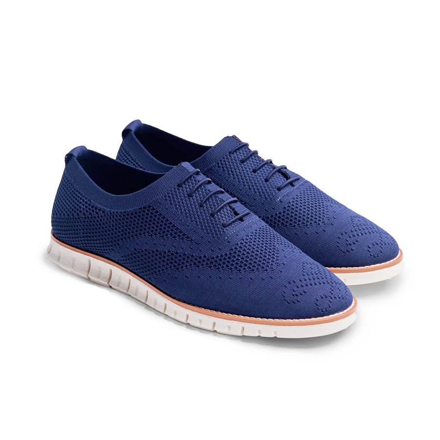 FlyKnit Zero Casual Navy Shoes - MenSuits