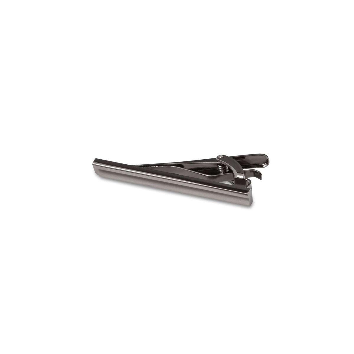 Gunmetal Abstract Tie Bar - MenSuits