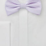 Lavender Pin Dot Bowtie - MenSuits