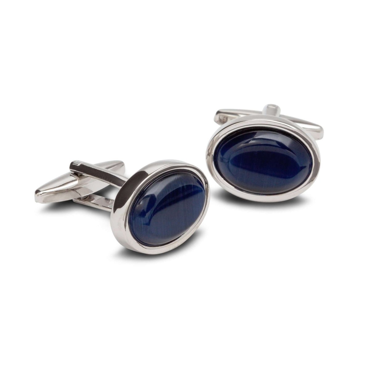 Navy Pearl Cufflinks - MenSuits