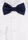 Navy Solid Bowtie - MenSuits
