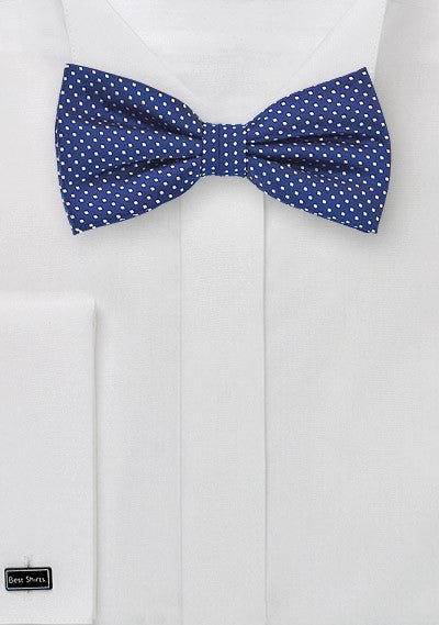 Royal Pin Dot Bowtie - MenSuits