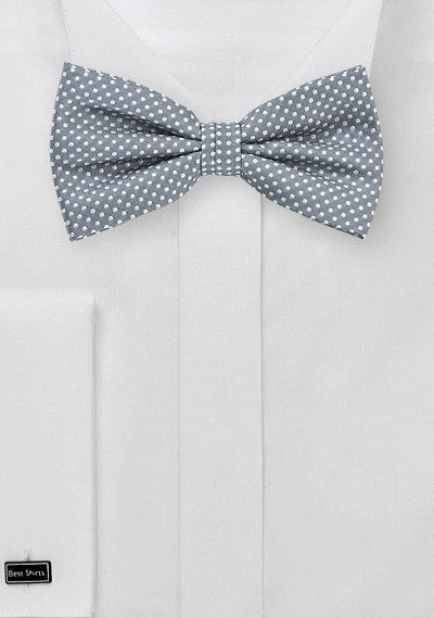 Shadow Pin Dot Bowtie - MenSuits