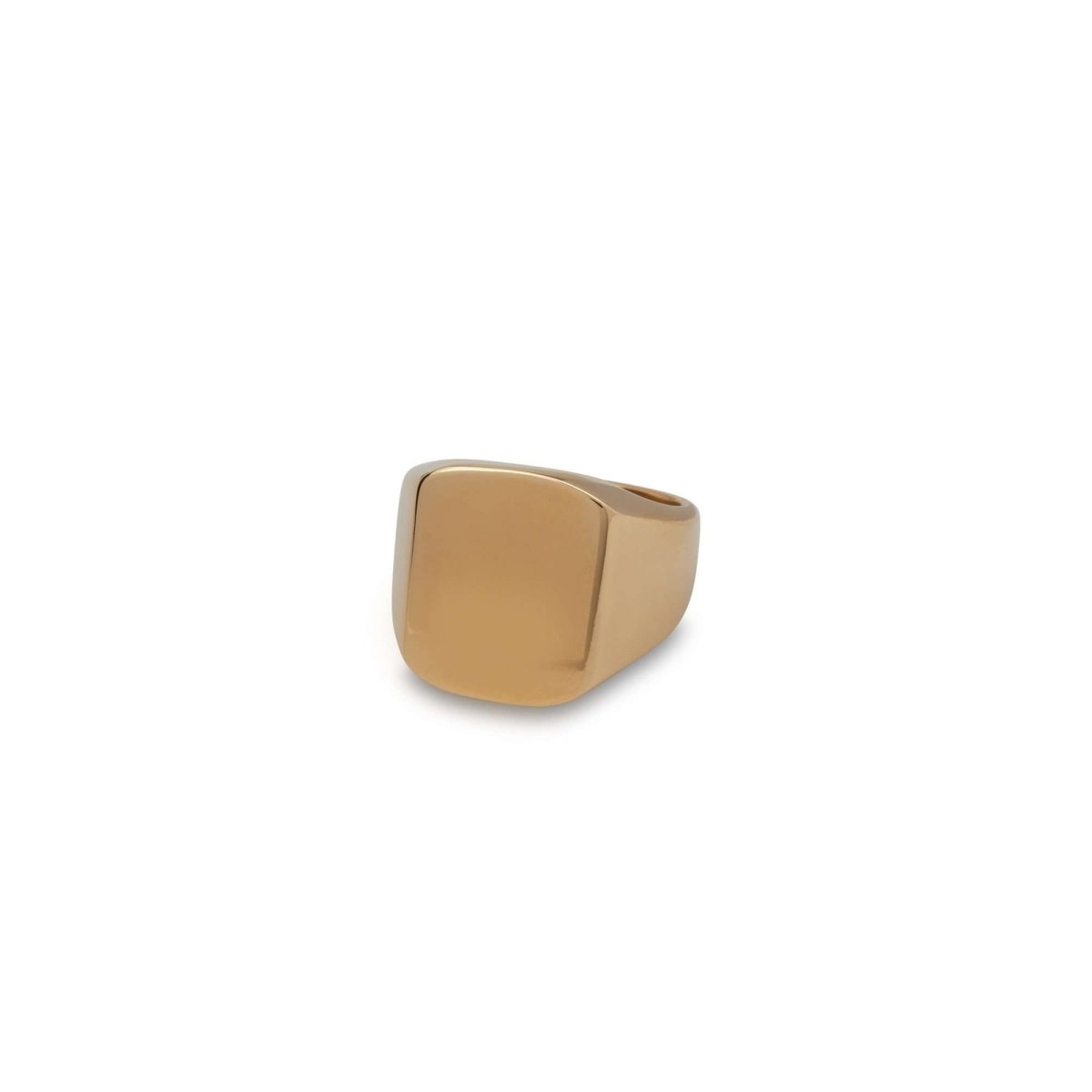 Sleek Modern Square Ring - MenSuits