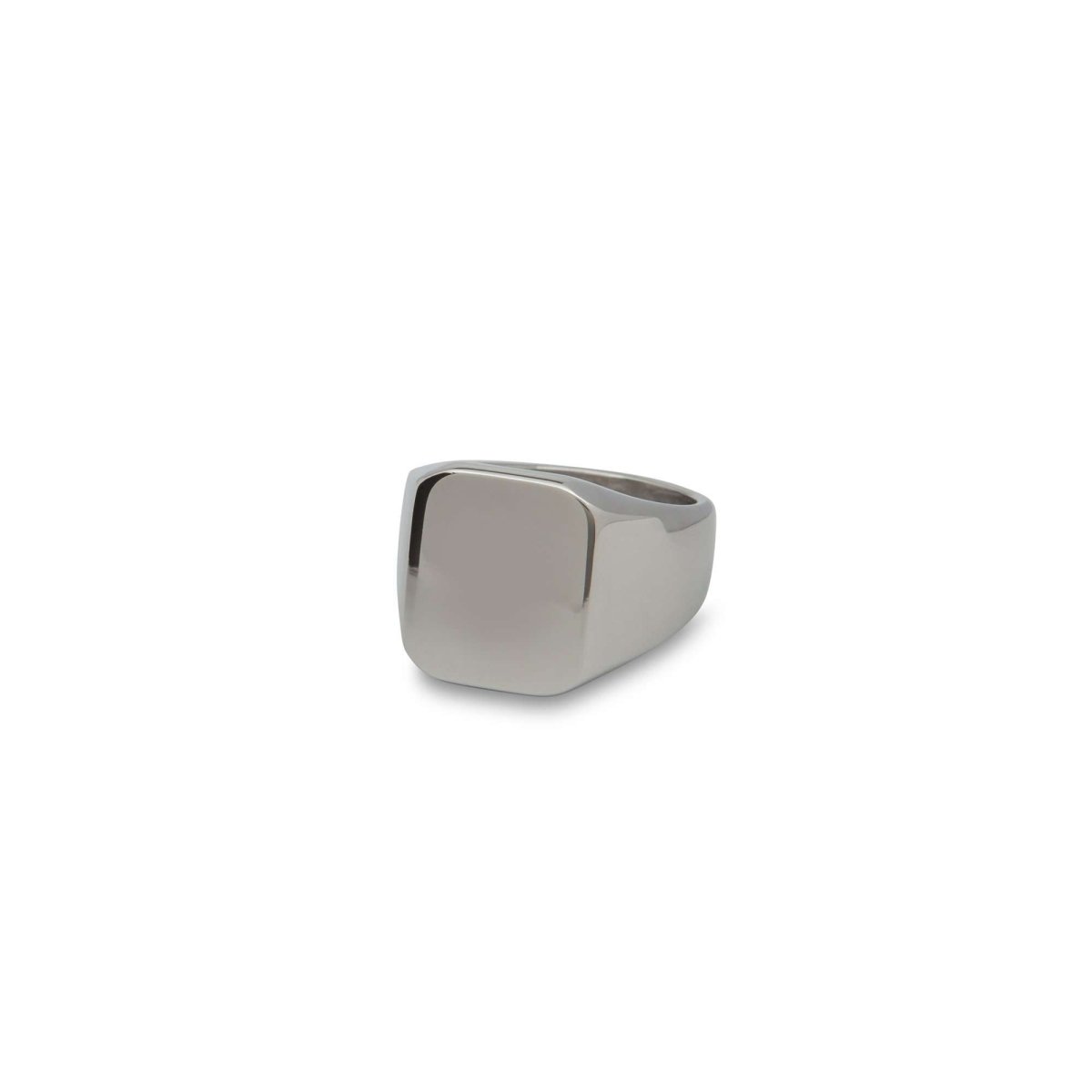Sleek Modern Square Ring - MenSuits
