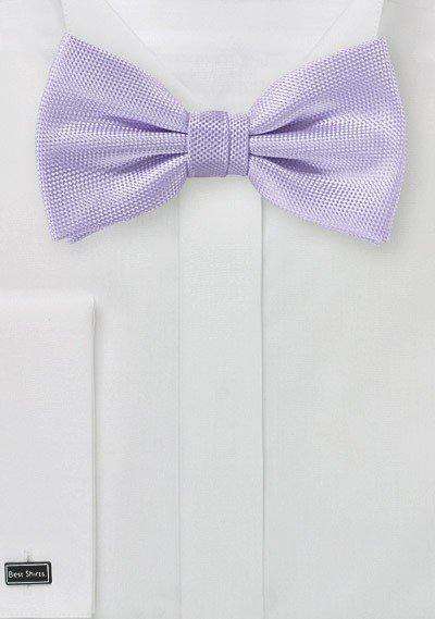 Sweet Lavender MicroTexture Bowtie - MenSuits