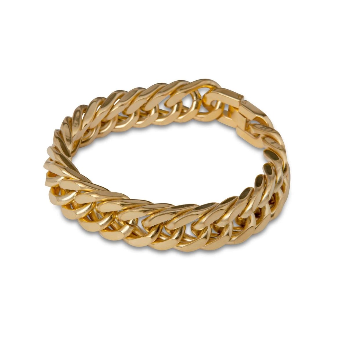Thick Gold Chain Bracelet - MenSuits