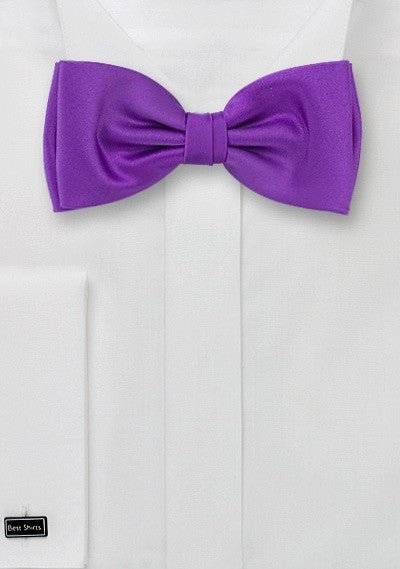 Violet Solid Bowtie - MenSuits