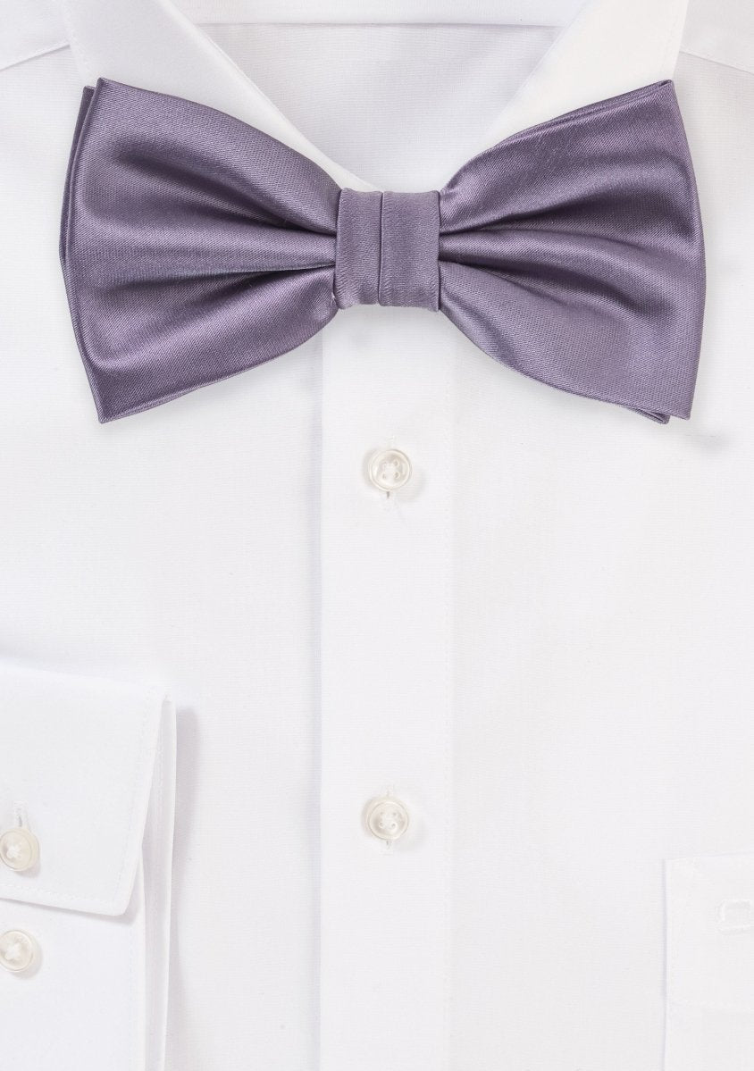 Wisteria Solid Bowtie - MenSuits