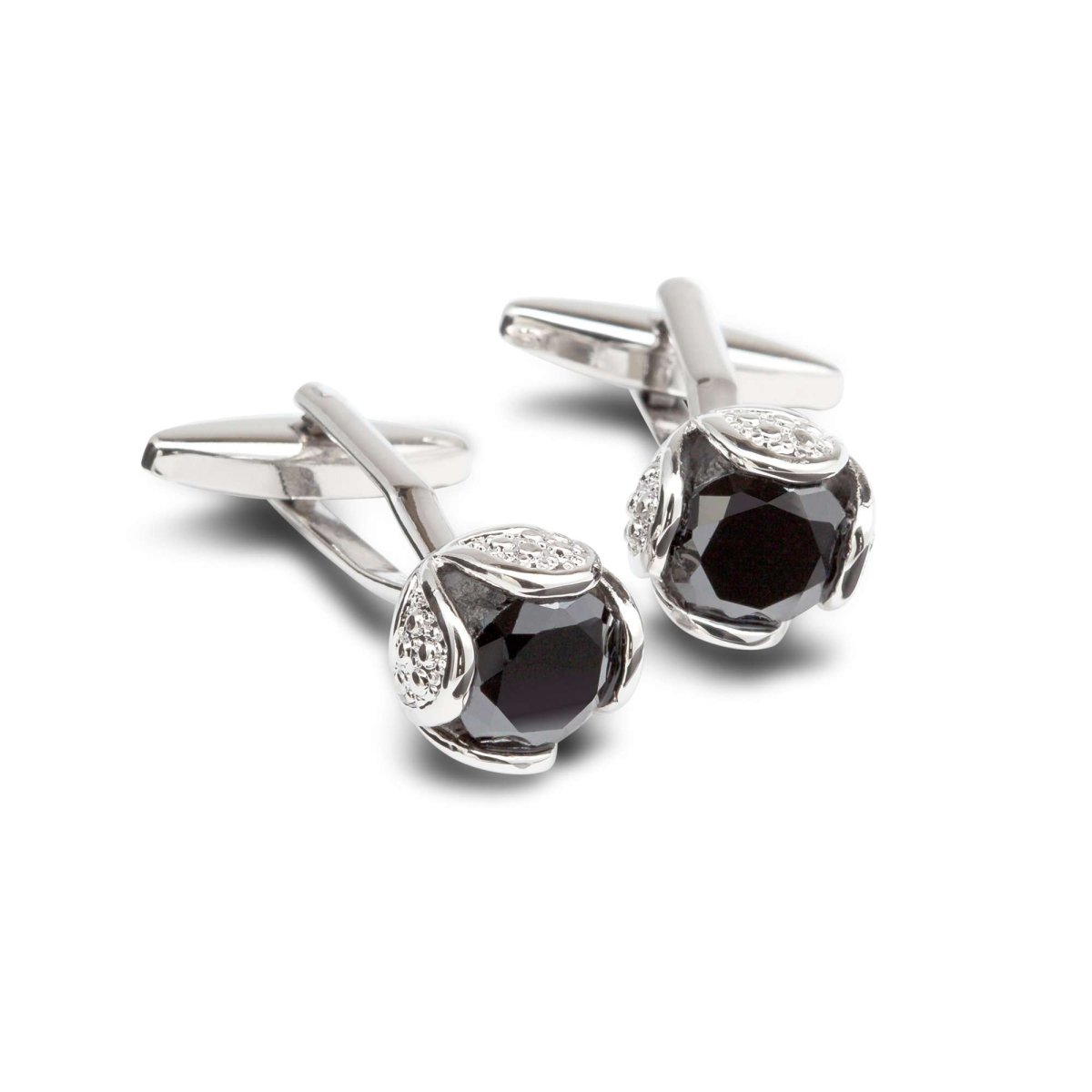 Wrapped Onyx Cufflinks - MenSuits
